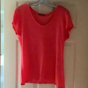 Tahari linen top
